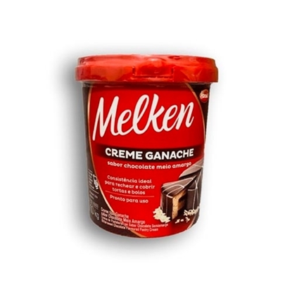Imagen de Melken - Crema Ganache Semi Amargo 1kg.